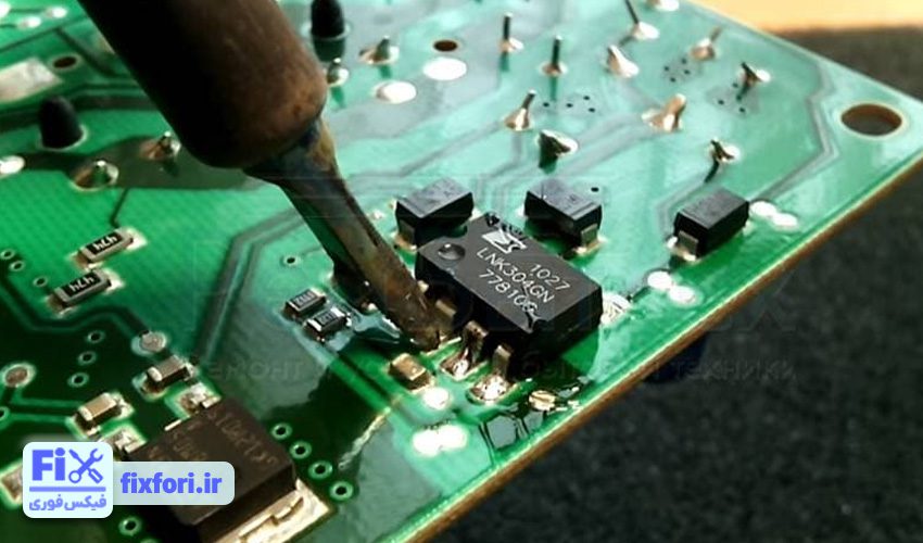 دلایل خرابی برد ماشین لباسشویی ایندزیت