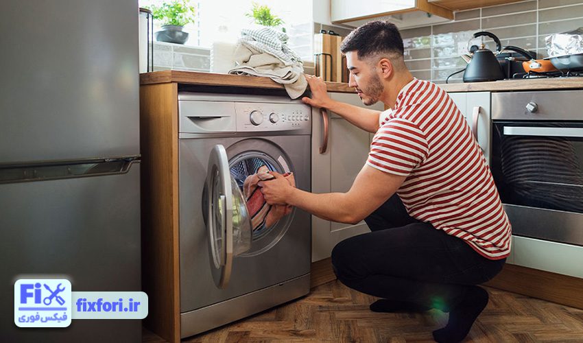 رفع مشکل تمیز شسته نشدن لباس ها در ماشین لباسشویی