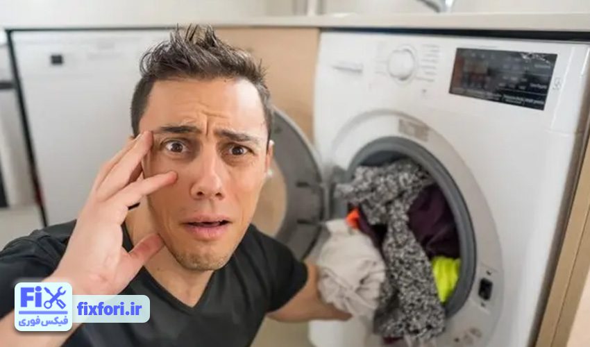 خاموش شدن ناگهانی لباسشویی