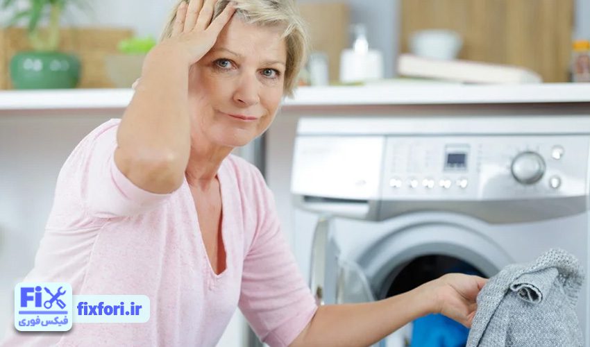 عیبیابی توقف و خاموش شدن لباسشویی باکنشت در حین کار