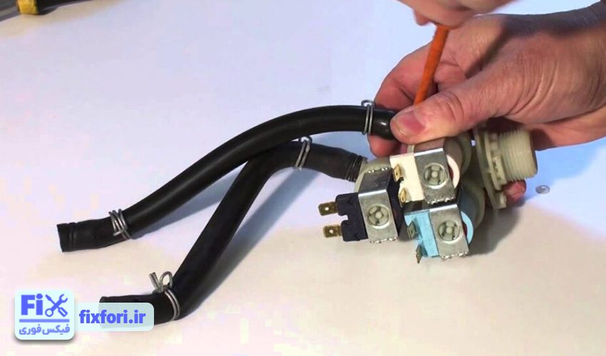 تعمیر شیر برقی لباسشویی: