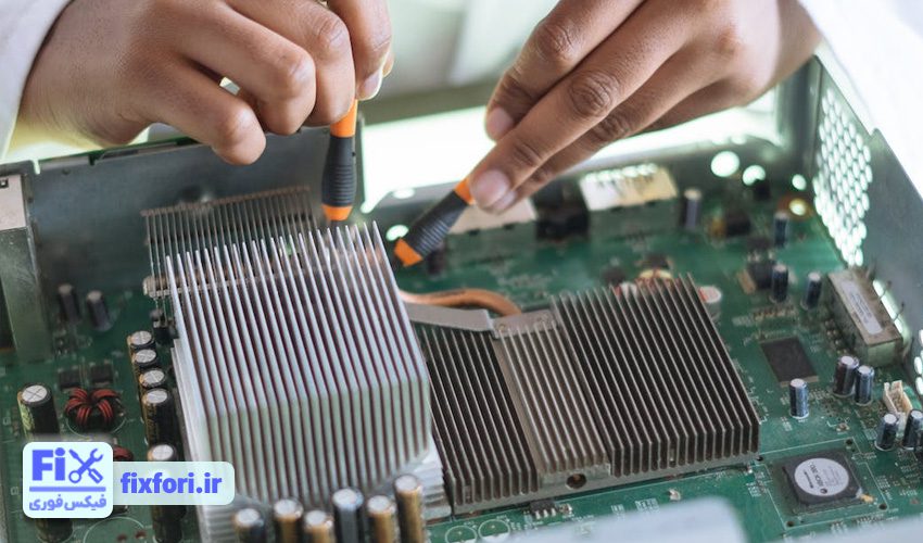 معیوب شدن برد علت نچرخیدن لباسشویی پاکشوما