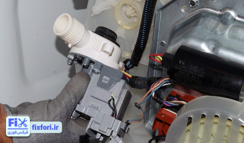 ارور F25 یا E25 ماشین لباسشویی بوش