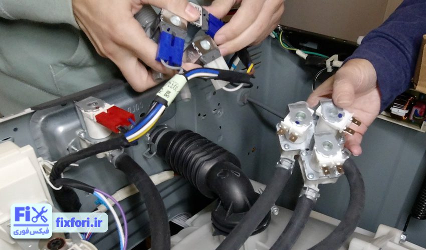 خطای IE لباسشویی ال جی