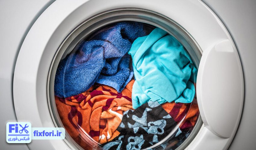 پر کردن بیش از اندازه لباسشویی