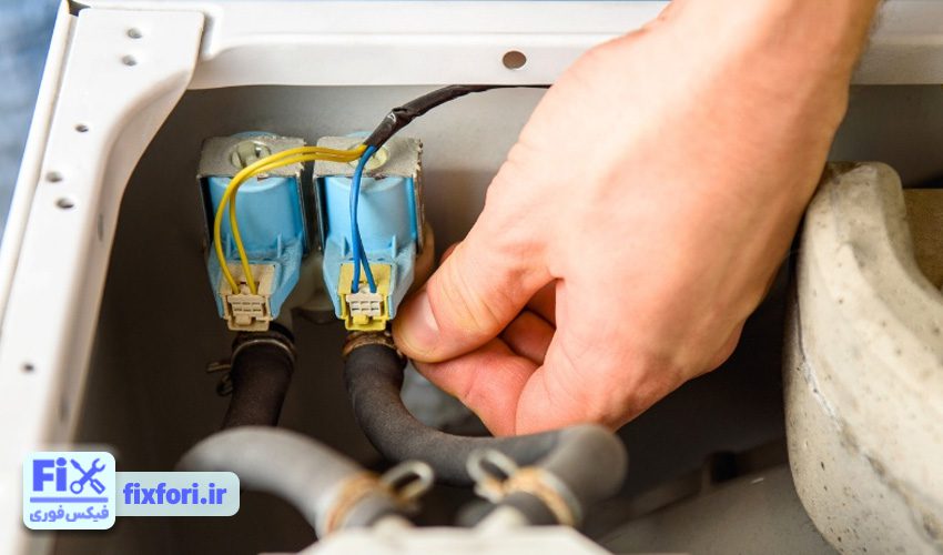 ارور E02 ماشین لباسشویی پارس