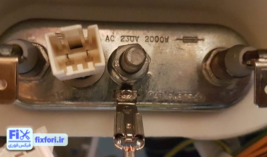 ارور E07 ماشین لباسشویی پارس