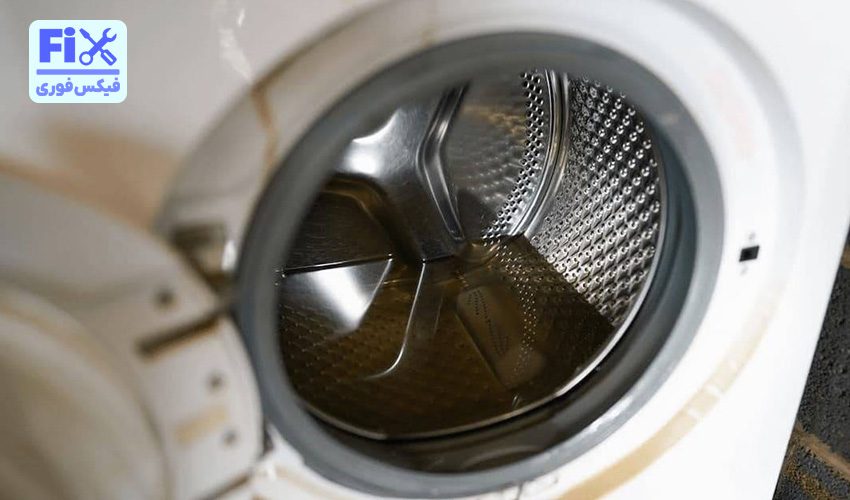 علت جمع شدن آب در ماشین لباسشویی خاموش آبسال