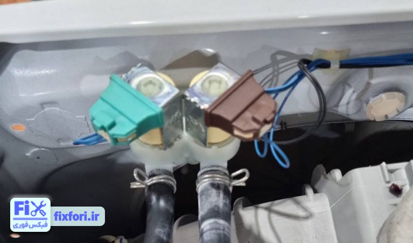 4. خراب شدن شیر برقی ماشین لباسشویی پاکشوما