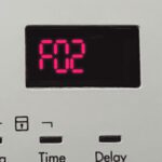 ارور f02 لباسشویی آبسال