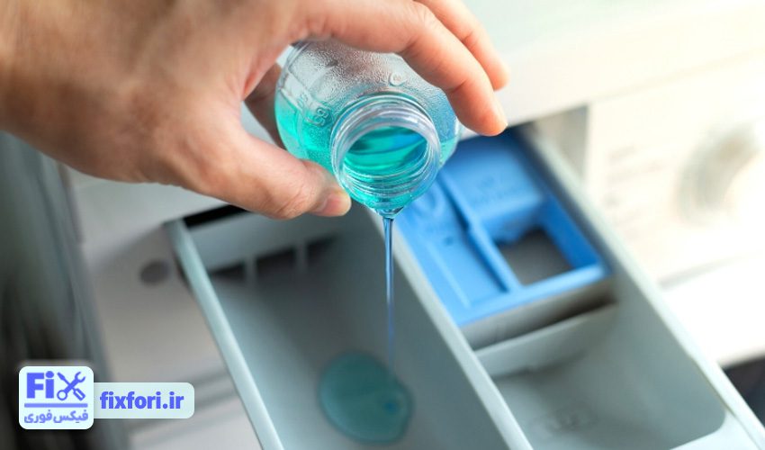 کف بیش از اندازه در دستگاه علت ارور E2 لباسشویی زیرووات