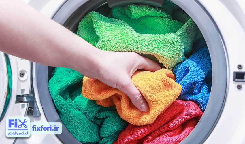 پر کردن بیش از اندازه لباسشویی