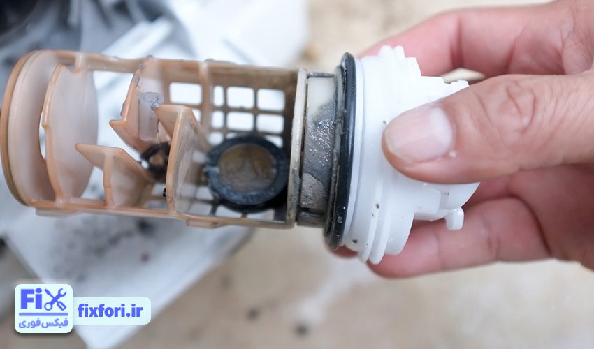 فیلتر پمپ کثیف