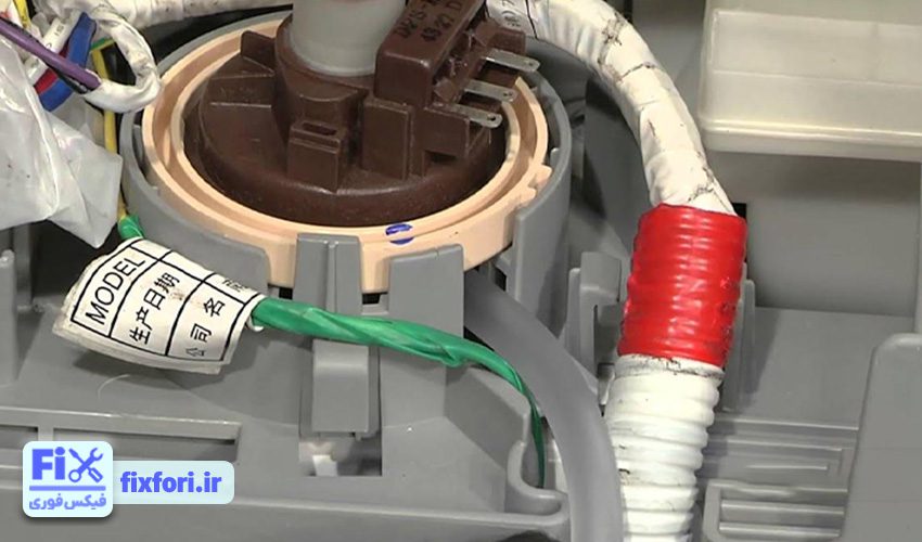 خطای E02 در لباسشویی زیرووات