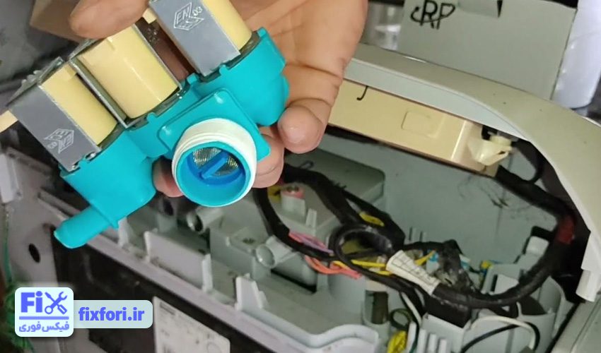 تعمیر شیر برقی لباسشویی سامسونگ