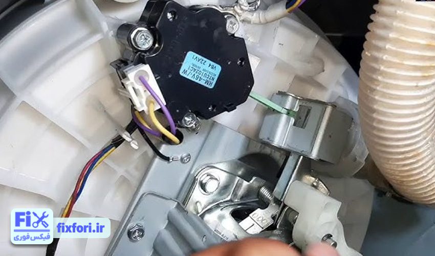اشکال در موتور لباسشویی