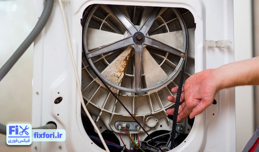 ماشین لباسشویی هیتاچی صدای زیادی ایجاد می‌کند