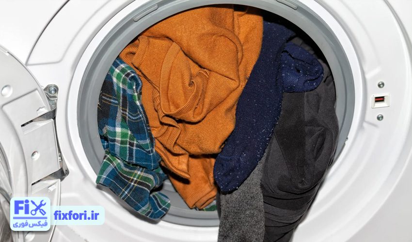 پر بودن بیش از حد مخزن لباسشویی