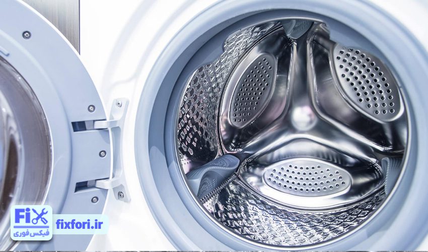 متوقف شدن دیگ در حین فرآیند چرخش لباسشویی