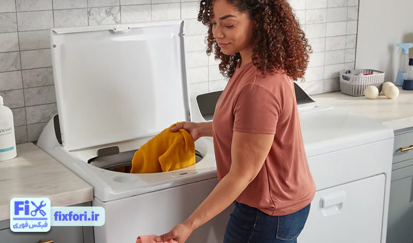 مرطوب بودن محفظه دستگاه بعد از شستشو لباسشویی