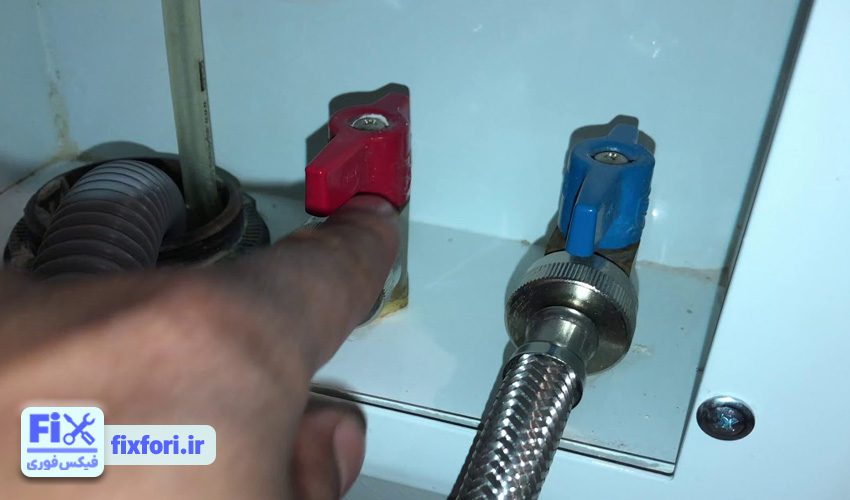 آبگیری نکردن ماشین لباسشویی زینکو