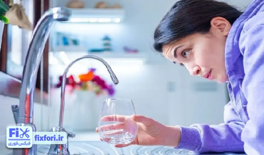 آبگیری نکردن لباسشویی بهی به دلیل قطعی آب ساختمان