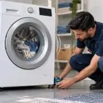 علت لرزش ماشین لباسشویی مجیک