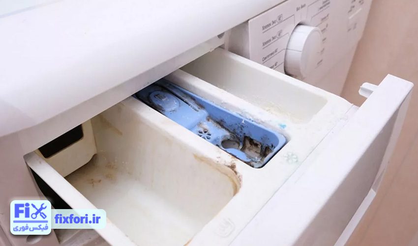 تعمیر محفظه پودر لباسشویی توشیبا: