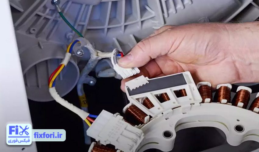 کد خطای E08 لباسشویی زیرووات