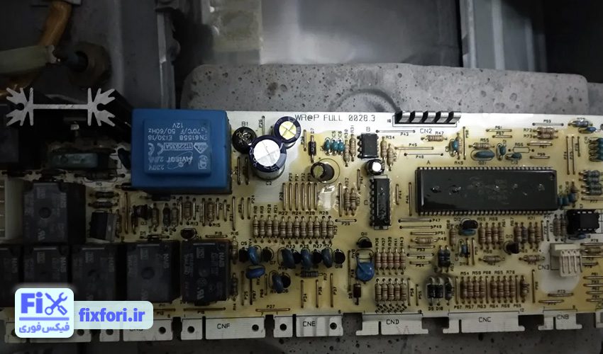 3. مشکل در برد الکترونیکی