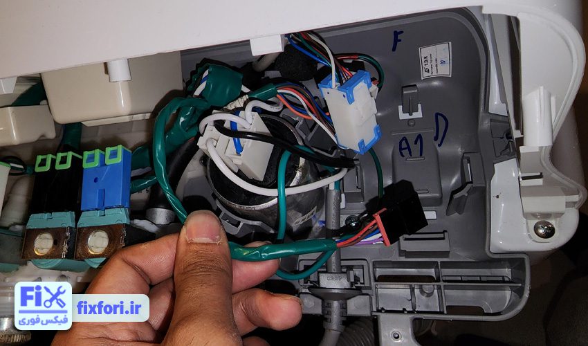 خطای E07 لباسشویی زیرووات