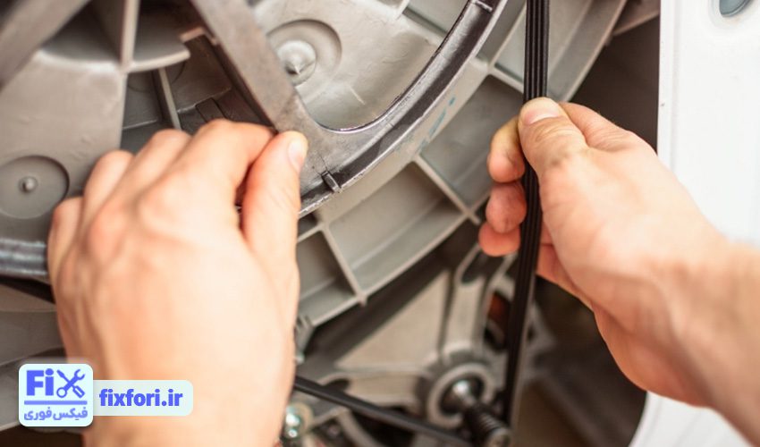 جدا کردن المنت، پنل عقبی، تسمه و فولی