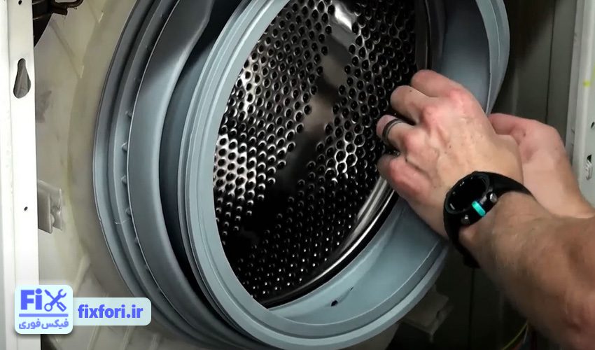 تعمیر و تعویض واشر درب ماشین لباسشویی ارج