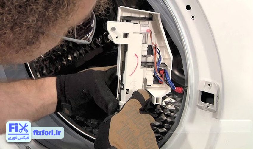 باز نشدن درب ماشین لباسشویی هیوندای