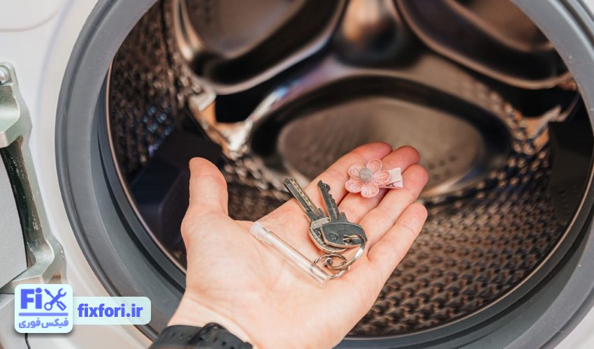 صدای زیاد و لرزش هنگام کار لباسشویی