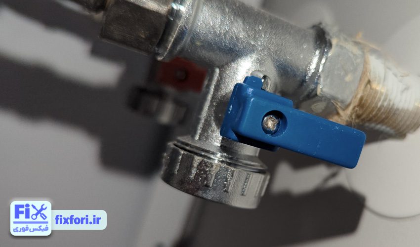 آبگیری نکردن ماشین لباسشویی صنام