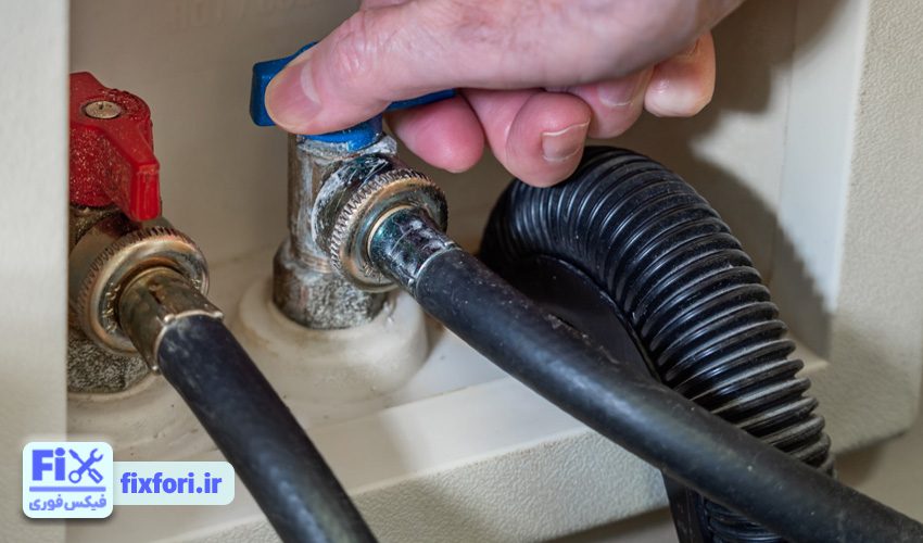 آبگیری قطع نمی‌شود یا انجام نمی‌شود 