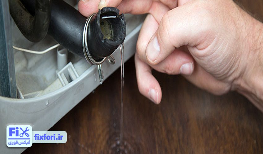 نشتی آب از ماشین لباسشویی هیوندای