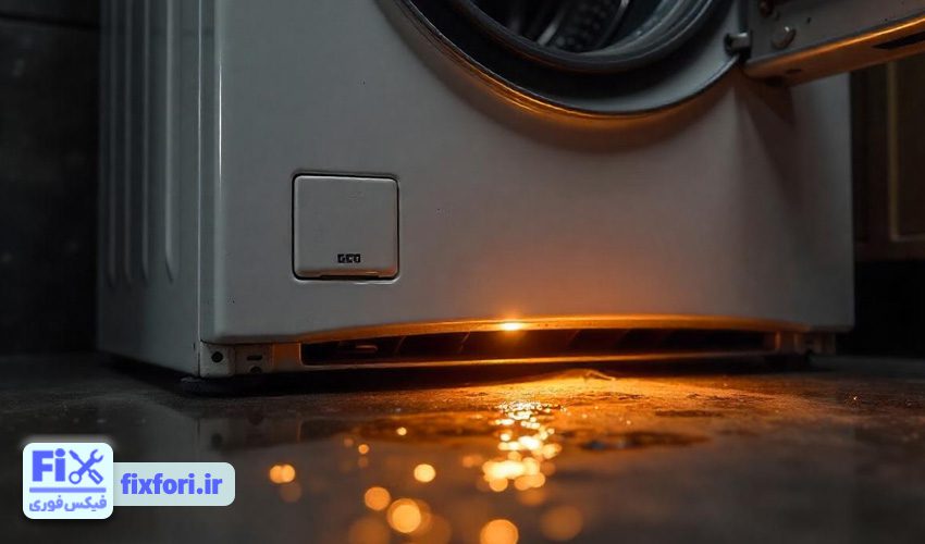 نشت آب از ماشین لباسشویی پاناسونیک
