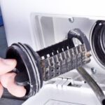 تعویض فیلتر ماشین لباسشویی ال جی